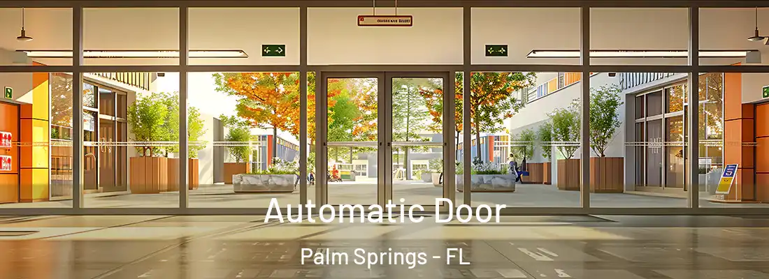 Automatic Door Palm Springs - FL