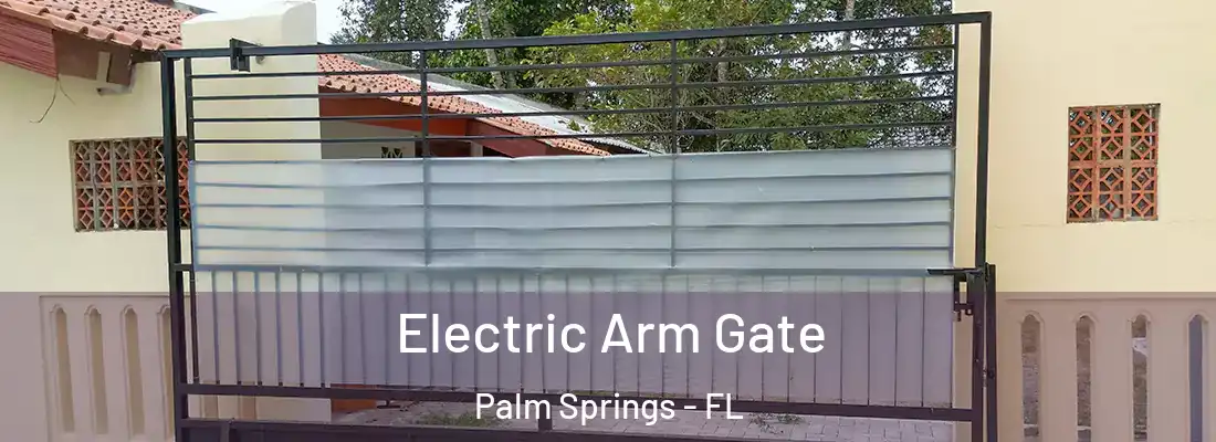  Electric Arm Gate Palm Springs - FL