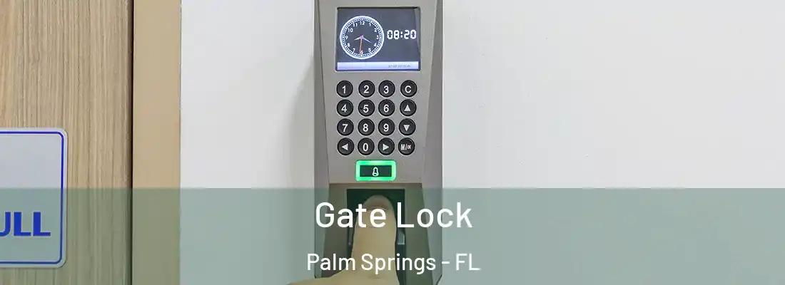  Gate Lock Palm Springs - FL