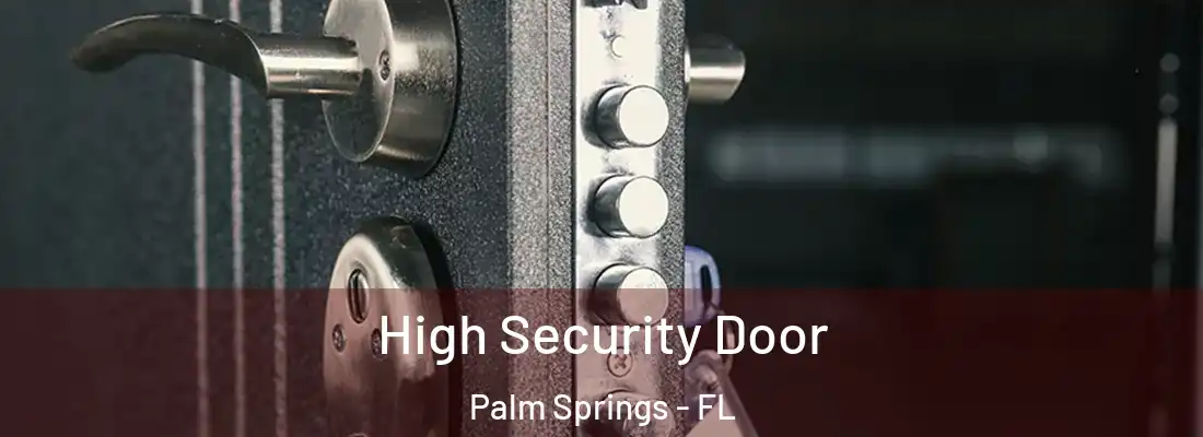High Security Door Palm Springs - FL