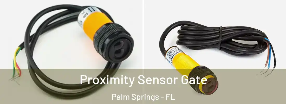  Proximity Sensor Gate Palm Springs - FL