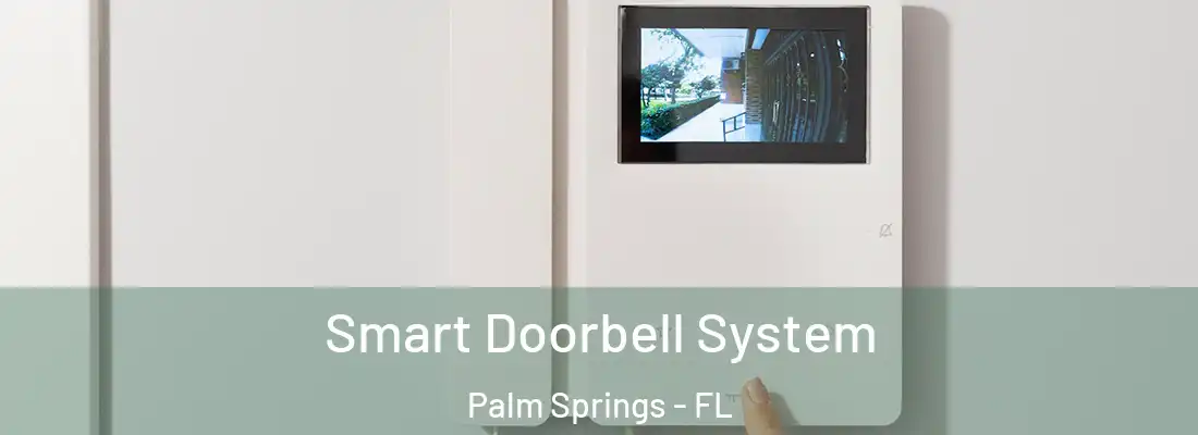  Smart Doorbell System Palm Springs - FL